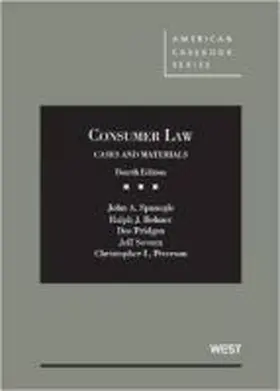 Spanogle | Consumer Law | Buch | 978-0-314-27739-8 | www.sack.de