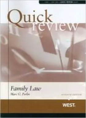Perlin |  Sum and Substance Quick Review of Family Law | Buch |  Sack Fachmedien
