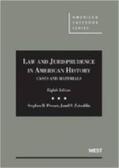 Presser |  Cases and Materials on Law and Jurisprudence in American History | Buch |  Sack Fachmedien