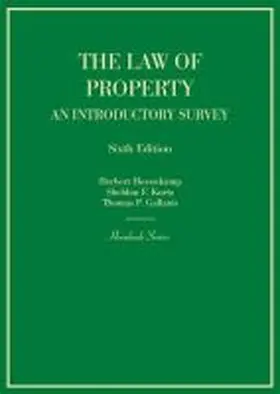  Hornbook on the Law of Property | Buch |  Sack Fachmedien
