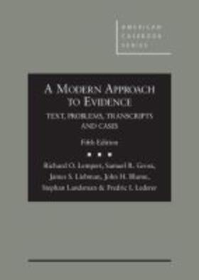 Lempert |  A Modern Approach to Evidence | Buch |  Sack Fachmedien