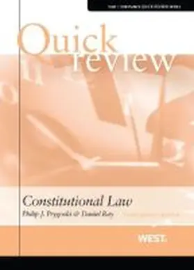  Quick Review of Constitutional Law | Buch |  Sack Fachmedien