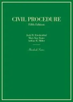 Friedenthal |  Civil Procedure | Buch |  Sack Fachmedien