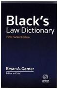 Garner |  Blacks Law Dict Pckt 5/E | Buch |  Sack Fachmedien