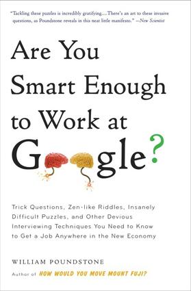 Poundstone | Are You Smart Enough to Work For Google? | Buch | 978-0-316-33629-1 | sack.de