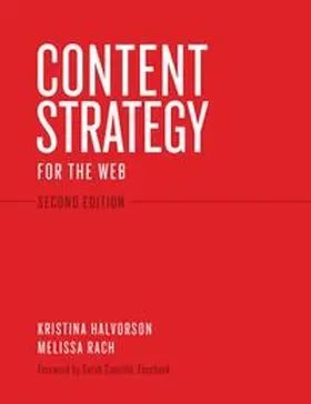 Halvorson / Rach | Content Strategy for the Web | Buch | 978-0-321-80830-1 | www.sack.de