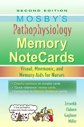 Zerwekh / Claborn / Gaglione | Mosby's Pathophysiology Memory NoteCards | Buch | 978-0-323-06747-8 | sack.de