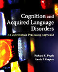 Peach / Shapiro |  Cognition and Acquired Language Disorders | Buch |  Sack Fachmedien