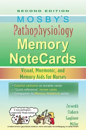 Zerwekh EdD / Zerwekh / Claborn |  Mosby's Pathophysiology Memory NoteCards - E-Book | eBook | Sack Fachmedien