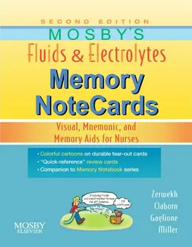 Zerwekh EdD / Zerwekh / Claborn |  Mosby's Fluids & Electrolytes Memory NoteCards | eBook | Sack Fachmedien