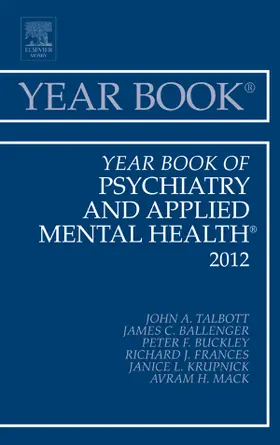 Talbott |  Year Book of Psychiatry and Applied Mental Health 2012 | Buch |  Sack Fachmedien