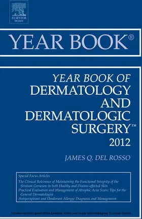 Del Rosso DO |  Year Book of Dermatology and Dermatological Surgery 2012 | eBook | Sack Fachmedien