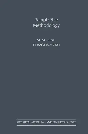 Desu |  Sample Size Methodology | eBook | Sack Fachmedien