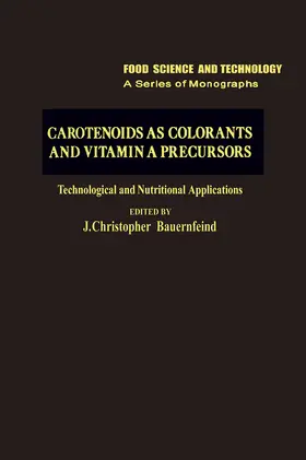 Stewart / Schweigert / Hawthorn |  Carotenoids as Colorants and Vitamin A Precursors | eBook | Sack Fachmedien