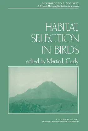 Cody |  Habitat Selection in Birds | eBook | Sack Fachmedien