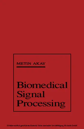 Akay |  Biomedical Signal Processing | eBook | Sack Fachmedien