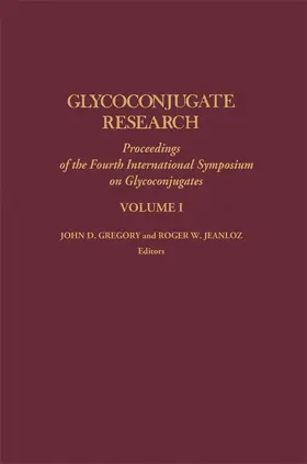 Gregory |  Glycoconjugate Research | eBook | Sack Fachmedien