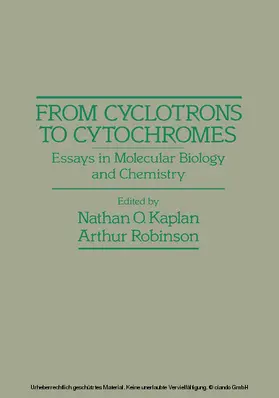 Kaplan |  From Cyclotrons To Cytochromes | eBook | Sack Fachmedien