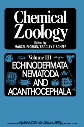 Florkin |  Chemical Zoology V3 | eBook | Sack Fachmedien