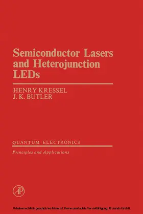 Kressel |  Semiconductor Lasers and Herterojunction LEDs | eBook | Sack Fachmedien