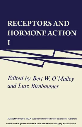 O'Malley / Birnbaumer |  Receptors and Hormone Action | eBook | Sack Fachmedien