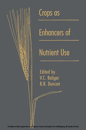 Duncan |  Crops as Enhancers of Nutrient Use | eBook | Sack Fachmedien