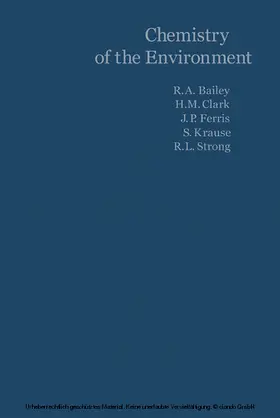 Bailey |  Chemistry of The Environment | eBook | Sack Fachmedien