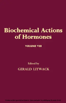 Litwack |  Biochemical Actions of Hormones V8 | eBook | Sack Fachmedien