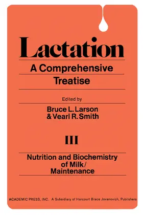 Larson |  Nutrition And Biochemistry of Milk/Maintenance | eBook | Sack Fachmedien