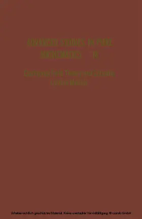 Jimbo |  Conformal Field Theory and Solvable Lattice Models | eBook | Sack Fachmedien