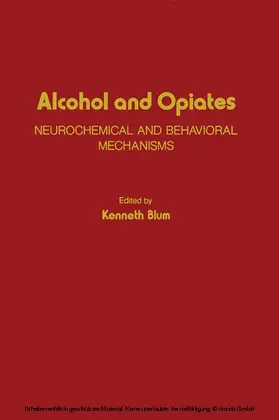 Blum |  Alcohol and Opiates | eBook | Sack Fachmedien