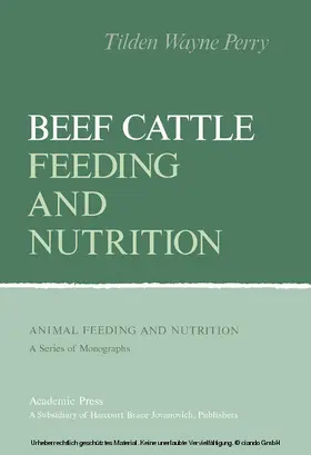 Perry |  Beef Cattle Feeding and Nutrition | eBook | Sack Fachmedien