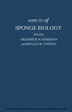 Harrison |  Aspects of Sponge Biology | eBook | Sack Fachmedien