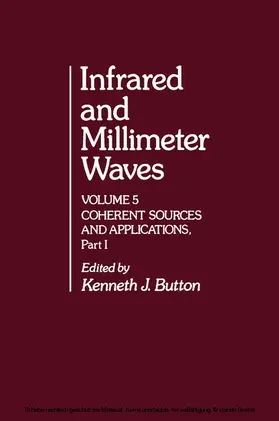 Button |  Infrared and Millimeter Waves V5 | eBook | Sack Fachmedien
