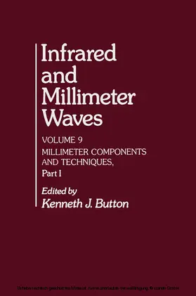 Button |  Infrared and Millimeter Waves V9 | eBook | Sack Fachmedien