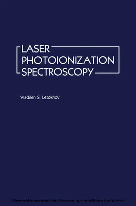 Letokhov |  Laser Photoionization Spectroscopy | eBook | Sack Fachmedien