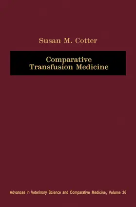 Cotter |  Comparative Transfusion Medicine | eBook | Sack Fachmedien