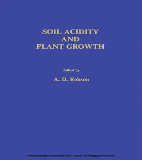 Robson |  Soil Acidity and Plant Growth | eBook | Sack Fachmedien