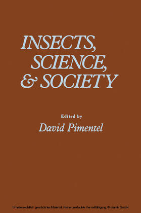 Pimentel |  Insects, Science & Society | eBook | Sack Fachmedien