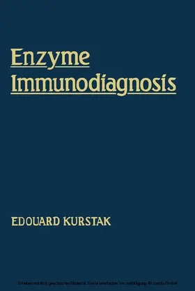 Kurstak |  Enzyme Immunodiagnosis | eBook | Sack Fachmedien