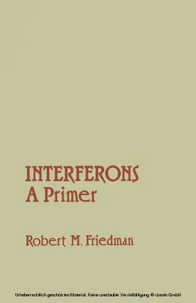 Friedman |  Interferons A Primer | eBook | Sack Fachmedien