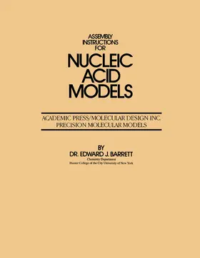 Barrett |  Assembly Instructions for Nucleic Acid Models | eBook | Sack Fachmedien