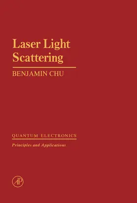 Chu |  Laser Light Scattering | eBook | Sack Fachmedien