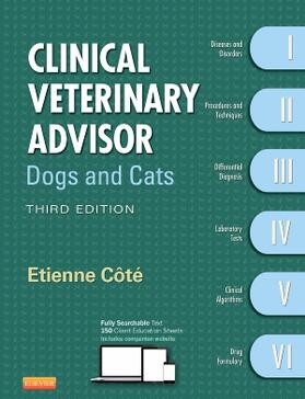 Cote | Clinical Veterinary Advisor: Dogs and Cats | Buch | 978-0-323-17292-9 | sack.de