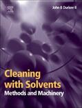 Durkee |  Cleaning with Solvents: Methods and Machinery | Buch |  Sack Fachmedien