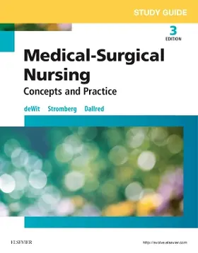 deWit / Stromberg / Dallred | Study Guide for Medical-Surgical Nursing: Concepts and Practice | Buch | 978-0-323-24383-4 | www.sack.de