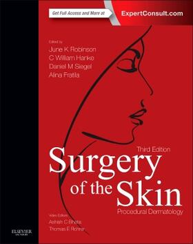 Robinson / Hanke / Siegel |  Surgery of the Skin | Buch |  Sack Fachmedien