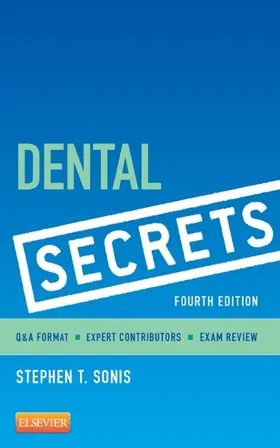 Sonis DMD |  Dental Secrets | eBook | Sack Fachmedien