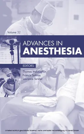 McLoughlin |  Advances in Anesthesia 2014 | eBook | Sack Fachmedien