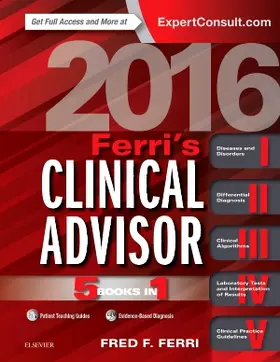Ferri |  Ferri's Clinical Advisor | Buch |  Sack Fachmedien